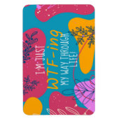 I'm Just... Flexible Photo Magnet Magneet (Verticaal)