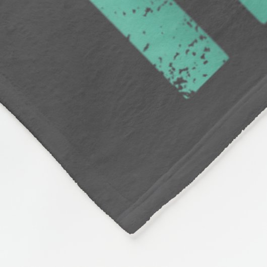 I'm Just Happy To Be Here - Retro Funny Saying Sar Fleece Deken (Hoek)