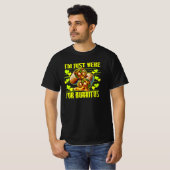 i'm just here for burritos t-shirt (Voorkant volledig)