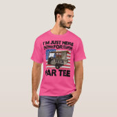I'M Just Here For Par Tee Beer Cart Golf Cart Funn T-shirt (Voorkant volledig)
