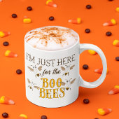 I'm Just Here for the Boo Bees Funny Halloween Koffiemok
