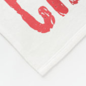 I'm Just Here For The Chocolate Funny Raccoon Vale Fleece Deken (Hoek)