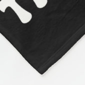 I'm Just Here For The Cookies Gingerbear Fleece Deken (Hoek)