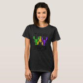 I'm Just Here For The Crawfish Louisiana Mardi Gra T-shirt (Voorkant volledig)