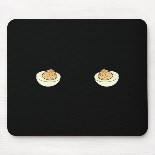 I'm Just Here For The Deviled Eggs Funny Couple Ma Muismat (Voorkant)