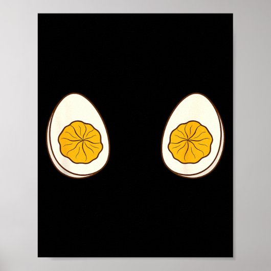 I'm Just Here For The Deviled Eggs Funny Couple  Poster (Voorkant)