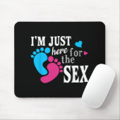 Im Just Here For The Funny Gender Reveal Party  Muismat (Met muis)