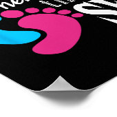 Im Just Here For The Funny Gender Reveal Party  Poster (Hoek)