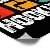 I'm Just Here For The Hook Funny Camp Rv Camper Ca Poster (Hoek)