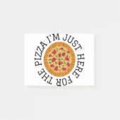 I'M JUST HERE FOR THE PIZZA POST-IT® NOTES (Voorkant)