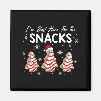 I'm Just Here For The Snacks Christmas Cakes Debbi Magneet