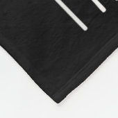 I'm Just Here For The Snacks Christmas Raccoon Fleece Deken (Hoek)