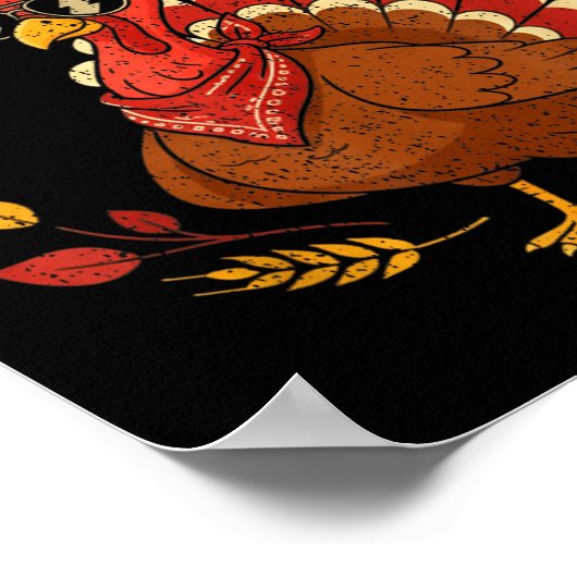 I'm Just Here For The Stuffing Thanksgiving Love  Poster (Hoek)