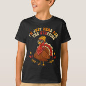 I'm Just Here For The Stuffing Thanksgiving Love  T-shirt (Voorkant)