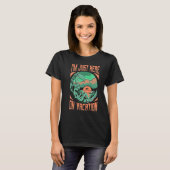 I'm Just Here On Vacation Extraterrestrial Alien T-shirt (Voorkant volledig)