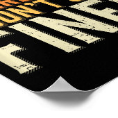 I'm Just Here So I Don't Get Fined  Poster (Hoek)