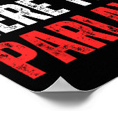 I'm Just Here To Parlay Sports Betting Football Ta Poster (Hoek)