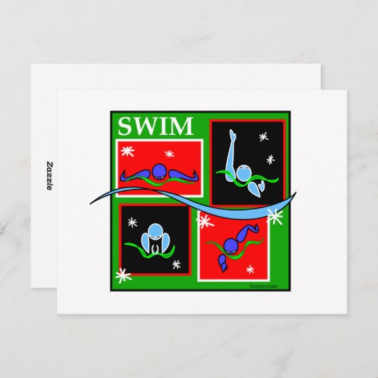 IM Kerstochtend Feestdagenkaart (Voorkant / Achterkant)