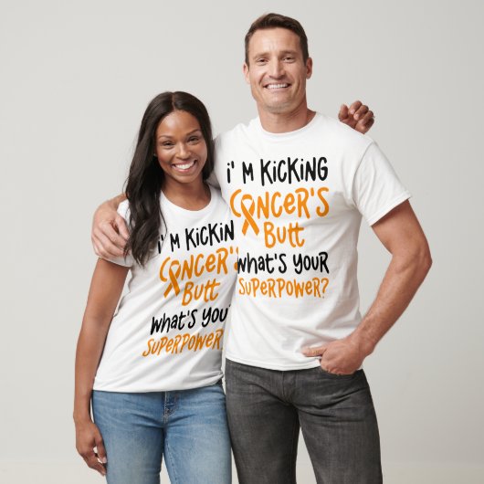 Im Kicking Kankers Maar Leukemie Bewustzijn T-shirt (Unisex)