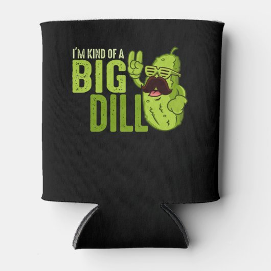 I'm Kind Of A Big Dill Funny Pickle Blikjeskoeler (Voorkant)