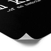 I'm Kind Of An Hole Funny Kindness Sarcastic Ironi Poster (Hoek)