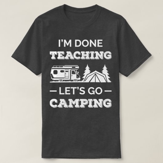 Im Klaar Lets Naar Camping III T-shirt (Design voorkant)