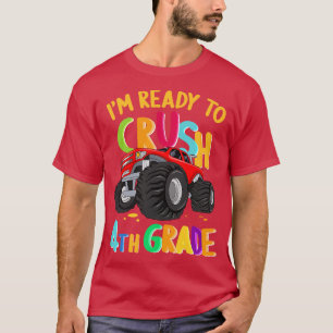 Im klaar om de 4de Graad Monster-vrachtwagen terug T-shirt