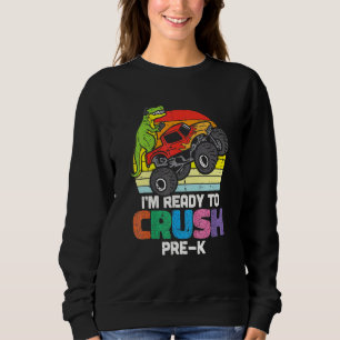 Im klaar om de troep voor K.T. Trex Dino monster P Trui