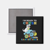 Im klaar om paaseienmonster te spuiten T rex Magneet (Voorkant / Achterkant)