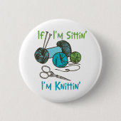 Im Knitting Ronde Button 5,7 Cm (Voorkant)