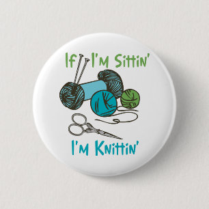 Im Knitting Ronde Button 5,7 Cm