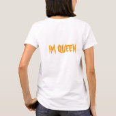 im koningin t-shirt (Achterkant)