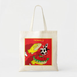I'm Leavin' It - Go Vegan Tote Bag