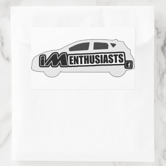 iM liefhebbers Sticker (Tas)