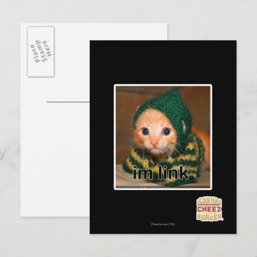 im link briefkaart (Voorkant / Achterkant)