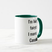 I'm Living a Fairytale I Married a Canadian Mok (Voorkant rechts)