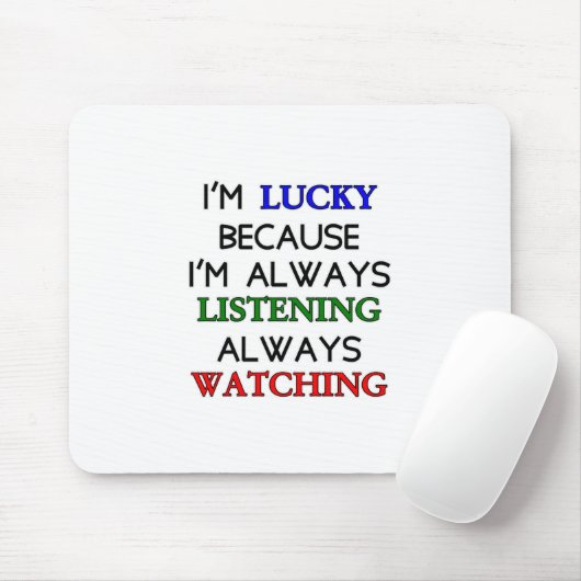 I'm Lucky Muismat (Met muis)