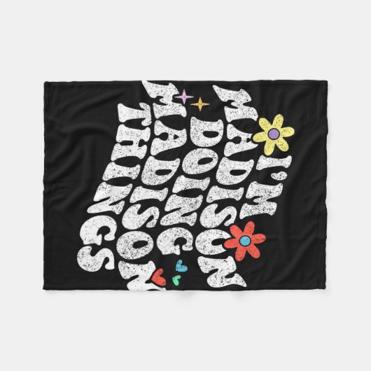 Im Madison Doing Madison Dingen Grappig Moederdag Fleece Deken (Voorkant (Horizontaal))