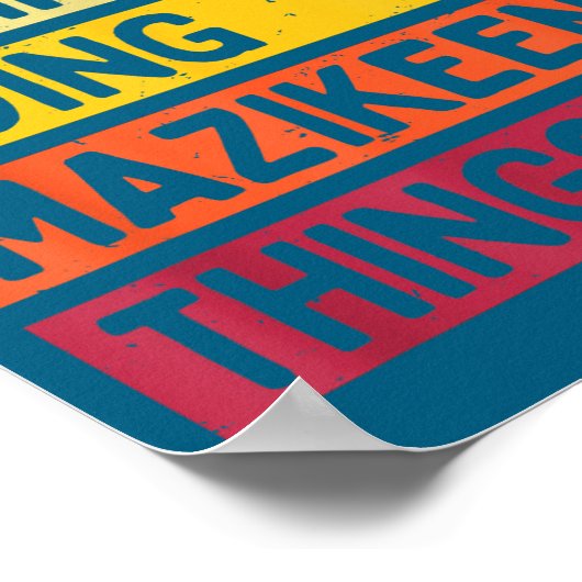 I'm Mazikeen Doing Mazikeen Things Funny D Quote Poster (Hoek)