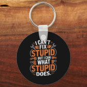 I'm Mechanic I Cant Fix Stud But Can Fix What Stud Sleutelhanger (Voorkant)
