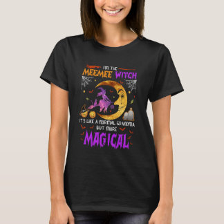 I'm Meemee Witch Cute Grandma Magical Halloween T-shirt