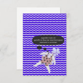 im Meer der Gleichförmigkeit ertrinken Bedankkaart (Voorkant / Achterkant)