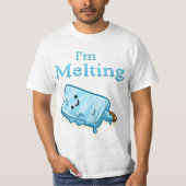 I'm Melting – Cute Popsicle Pun T-shirt (Voorkant)