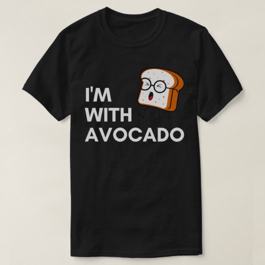 Im met avocado 65 t-shirt (Design voorkant)