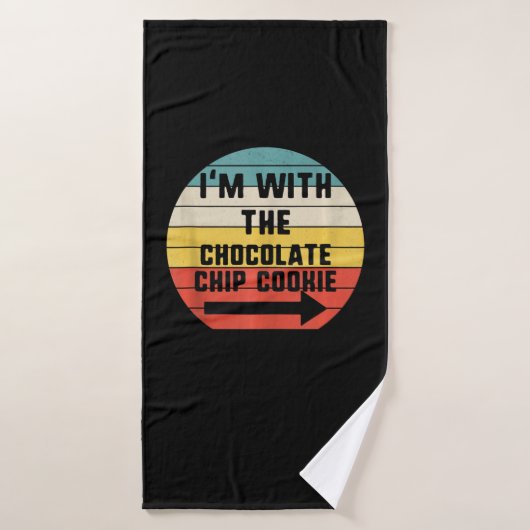 IM met chocolade chip cookie | Cook Gift Badhanddoek (Badhanddoek)