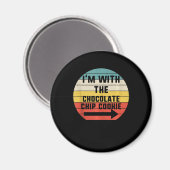 IM met chocolade chip cookie | Cook Gift Magneet (Voorkant / Achterkant)