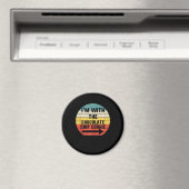 IM met chocolade chip cookie | Cook Gift Magneet (Insitu (Vaatwasser))