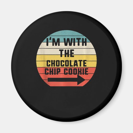 IM met chocolade chip cookie | Cook Gift Magneet (Voorkant)