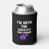IM met chocolade chip cookie | Tie Dye Products Blikjeskoeler (Blikje Voorkant)