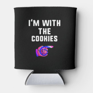 IM met cookies | Tie Dye Grappige Producten Blikjeskoeler